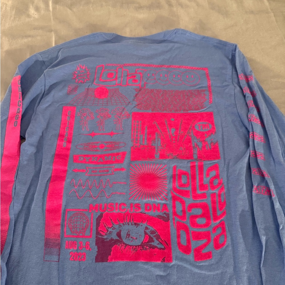 Unique Lollapalooza Long Sleeve Tee